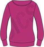 ASICS GRAPHIC CREW (W) Свитер