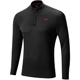 Mizuno WARMALITE 1/2 ZIP LS TEE Беговая рубашка