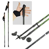Vinson PLUS Палки для скандинавской ходьбы 85-135 см (зелен.)