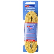 Шнурки для коньков Texstyle DOUBLE BLUE LINE WAXED 1510MT-YL-305