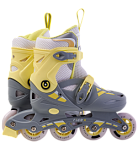 Ролики раздвижные Ridex Hop Yellow УТ-00021212 пластиковая рама