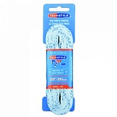 Шнурки для коньков Texstyle DOUBLE BLUE LINE WAXED 1510MT-WH-305