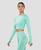 Женская футболка с длинным рукавом FIFTY Emphatic mint FA-WL-0203-MNT, мятный