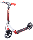 Самокат 2-колесный Ridex Sigma 200 мм, ручной тормоз, белый/красный