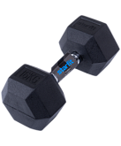 Гантель обрезиненная Starfit DB-301 16 кг, черная