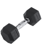 Гантель обрезиненная Starfit DB-301 8 кг, черная