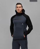 Мужская толстовка FIFTY Splendor FA-MJ-0101-BDG, черный/темно-серый