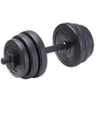 Гантель разборная пластиковая BASEFIT DB-717 ЦБ-00000205