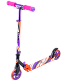 Самокат 2-колесный Ridex Flow 125 мм, фиолетовый/розовый
