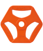 Диск обрезиненный с хватами Starfit BB-205 2,5кг УТ-00018810 без стальной втулки