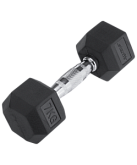 Гантель обрезиненная Starfit DB-301 7 кг, черная
