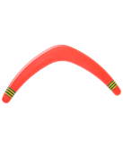 Бумеранг малый MADE IN RUSSIA , пластмасса