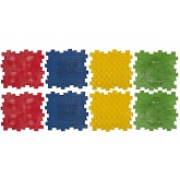 Массажный коврик детский (У966) MADE IN RUSSIA