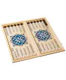 Нарды большие Тонированные, деревянные шашки УТ-00001529