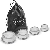 Набор массажеров Fasciq Silicon Cupping Set 4 шт, арт. FS42408