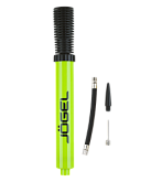 Насос двойного действия Jogel JA-104 ND, 25 см, гибкий шланг, игла, насадка для фитбола