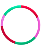 Обруч массажный Basefit "Сделай талию"