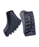 Комплект наконечников для скандинавских палок Berger 2 шт., чёрный