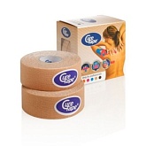 Кинезио тейп CureTape NEUTRAL (2,5см x 2)