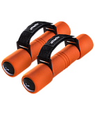 Гантель неопреновая Starfit DB-203 1 кг, оранжевая 2шт