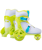 Ролики раздвижные Ridex Fortuna Green, пластиковая рама