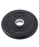 Диск обрезиненный Starfit BB-202 0,5кг УТ-00018802 стальная втулка