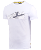 Футболка Jogel JCT-5202-011, хлопок, белый/белый