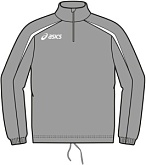 ASICS SWEAT TRAINING Толстовка