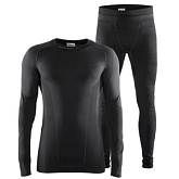 Craft SEAMLESS ZONE BLACK Комплект термобелья