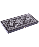 Нарды "Вьюн" MADE IN RUSSIA 160-17 дорожные, 290х145х40 мм, темно-коричневый 