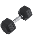 Гантель обрезиненная Starfit DB-301 10 кг, черная