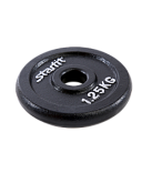 Диск чугунный Starfit BB-204 1,25 кг, d=26 мм, черный
