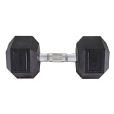 Гантель гексагональная обрезиненная Torres PL51915 15кг