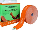 Кинезио тейп SFM-Plaster 5x3200 оранжевый 4036534851050 с логотипом