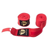 Green Hill Бинты боксерские 3,5м (Красные)