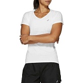 ASICS V-NECK SS TOP (W) (2012A281 100) Футболка