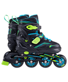 Ролики раздвижные Ridex Remi Green, алюминиевая рама