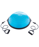 Полусфера "BOSU" Starfit GB-502 PRO с эспандерами, с насосом, синий
