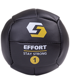 Медбол Effort EMD1 кожзам EMD1 1кг