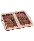 Нарды средние "Дипломат" MADE IN RUSSIA , в чехле, 54,5х30х4