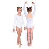 Купальник гимнастический с длинными рукавами Indigo SM-093