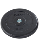 Диск обрезиненный Starfit BB-202 5кг УТ-00018806 стальная втулка
