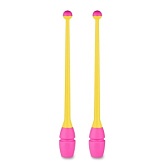 Булавы гимнастические INDIGO IN018-YP 41см