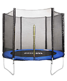 Батут c сеткой Basefit TR-201 305 см, синий