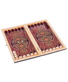 Нарды средние С деревянными шашками, тонированные УТ-00001537