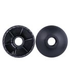 Комплект колец ограничительных для скандинавских палок Berger 2 шт., чёрный