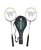 Набор для бадминтона Wish Steeltec 216, зеленый