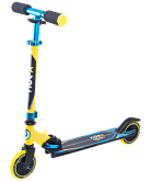 Самокат 2-колесный Ridex Rebel 125 мм, желтый/голубой